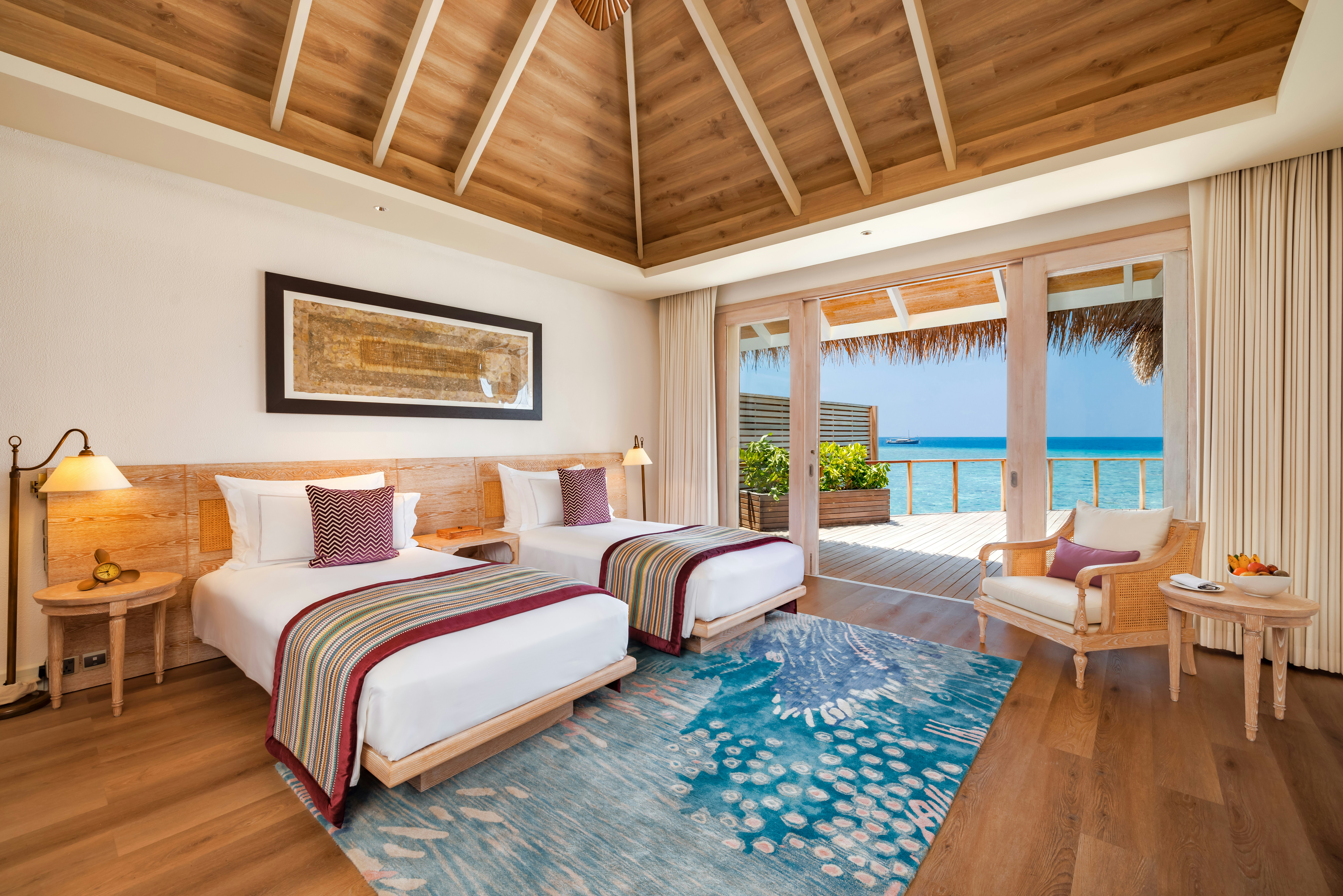 Milaidhoo Ocean Residence Twin Bedroom
