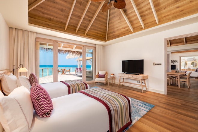 Two Bedroom Ocean Residence with Pool - Bedroom