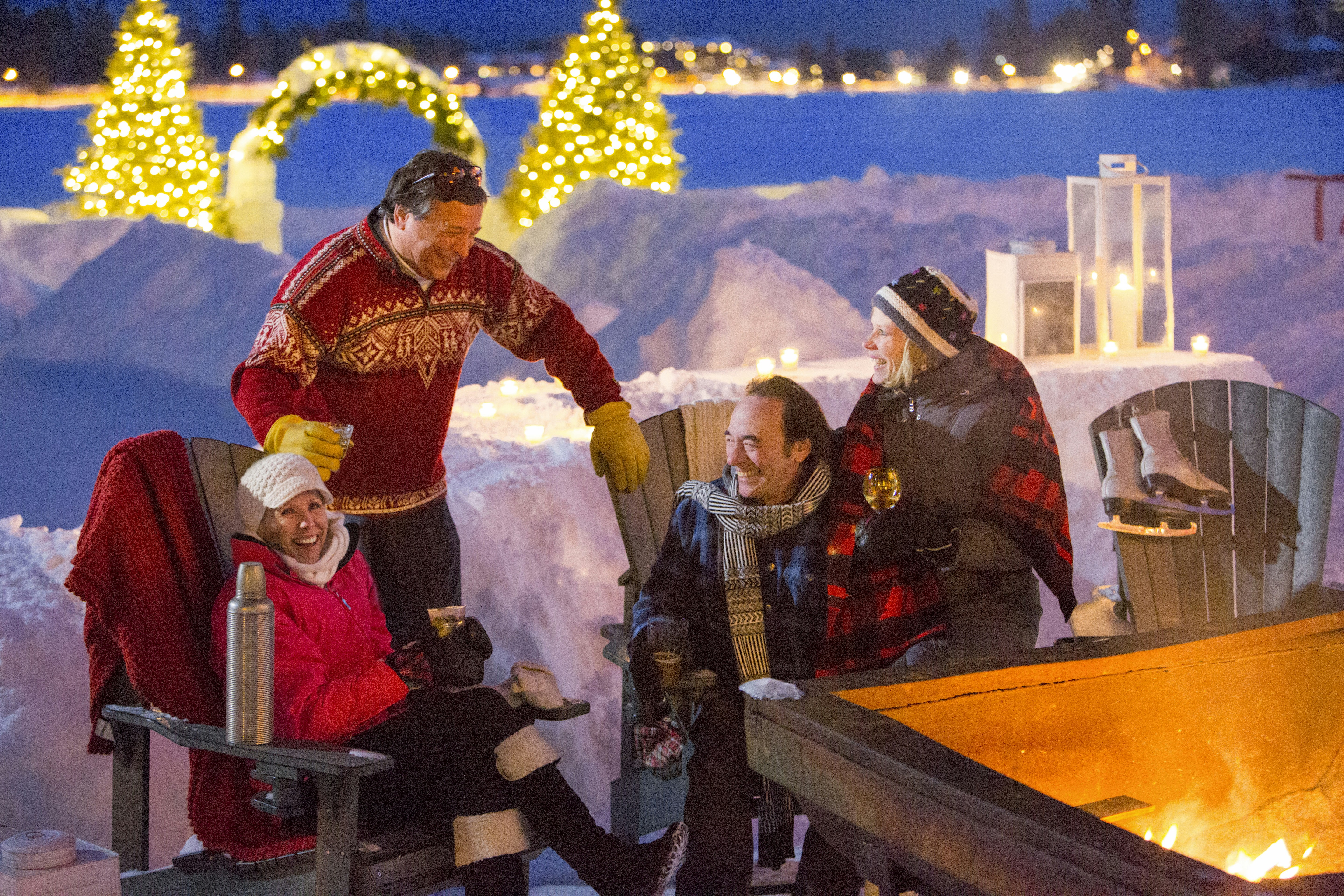 Winter at Mirror Lake Inn