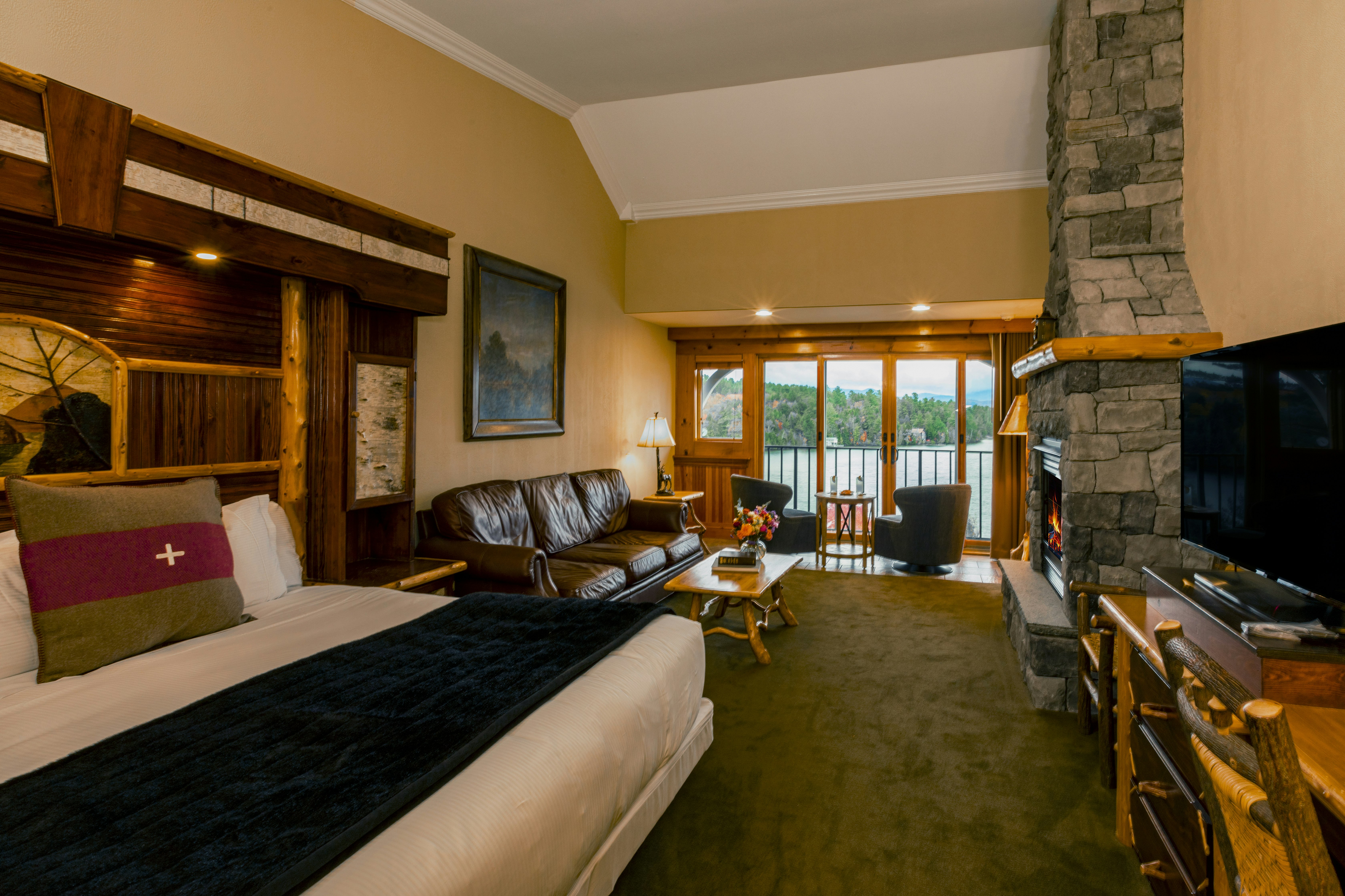 Rustic Cathedral Room