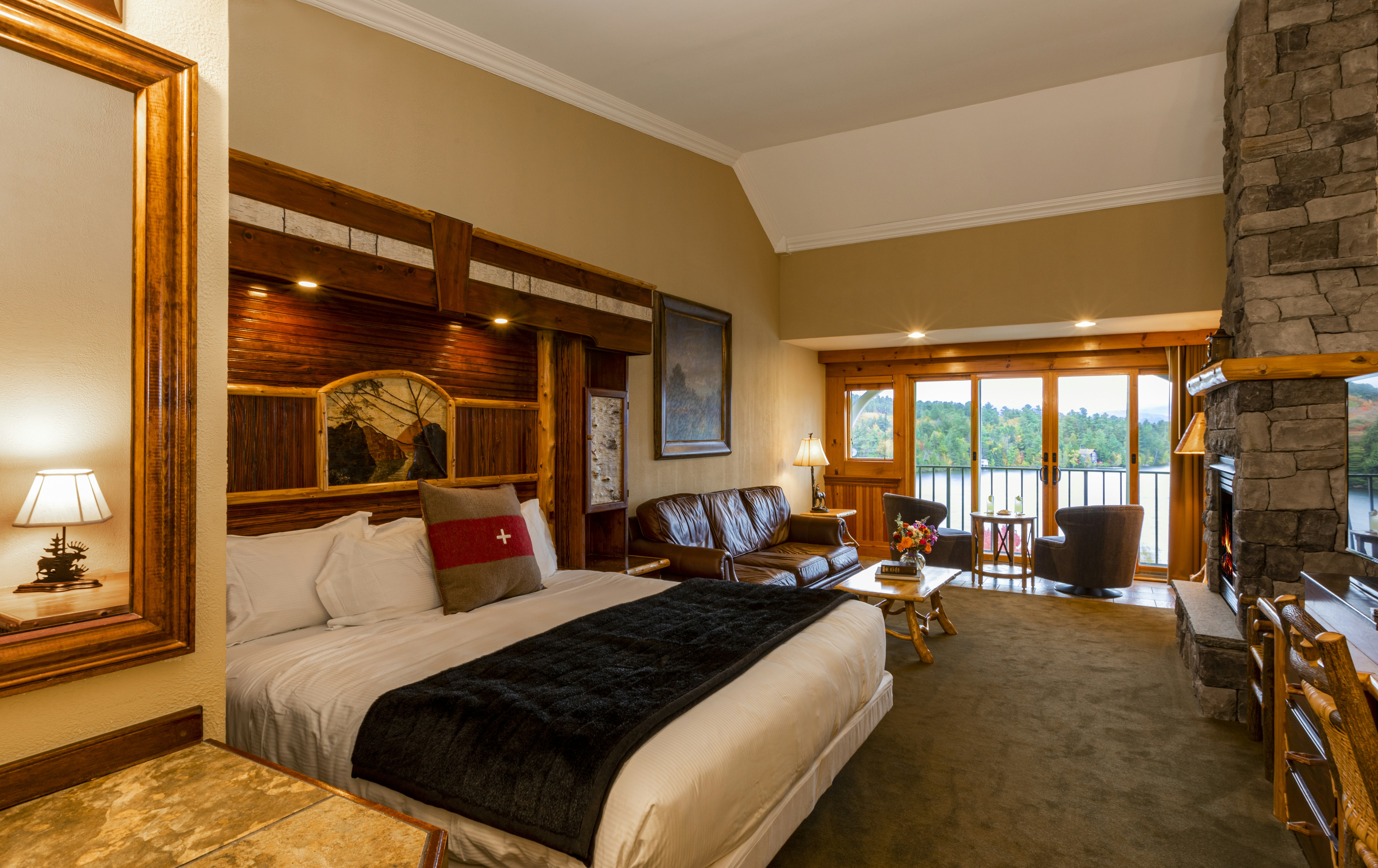 Rustic Cathedral Room