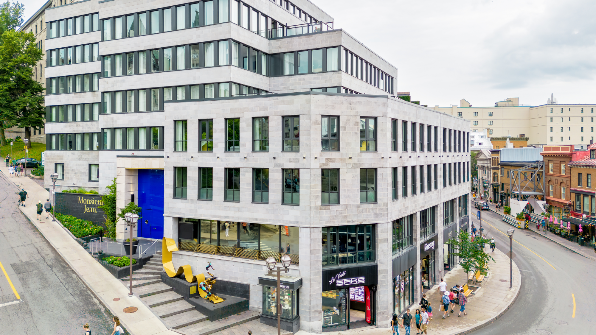 Exterior View of Monsieur Jean