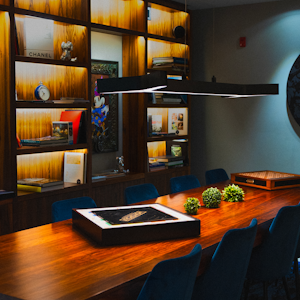 Lobby Library Area