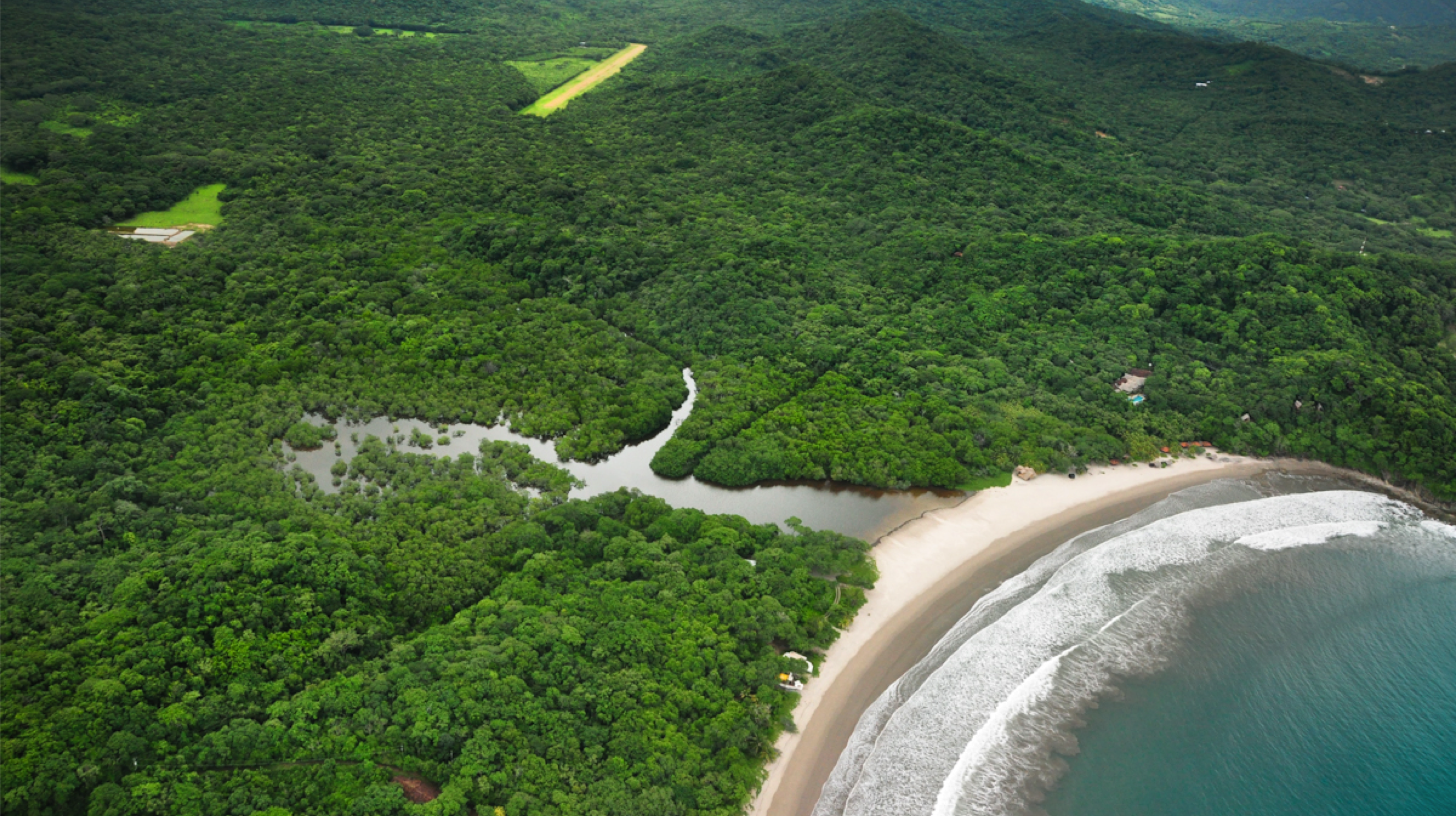 River and Ocotal Beach