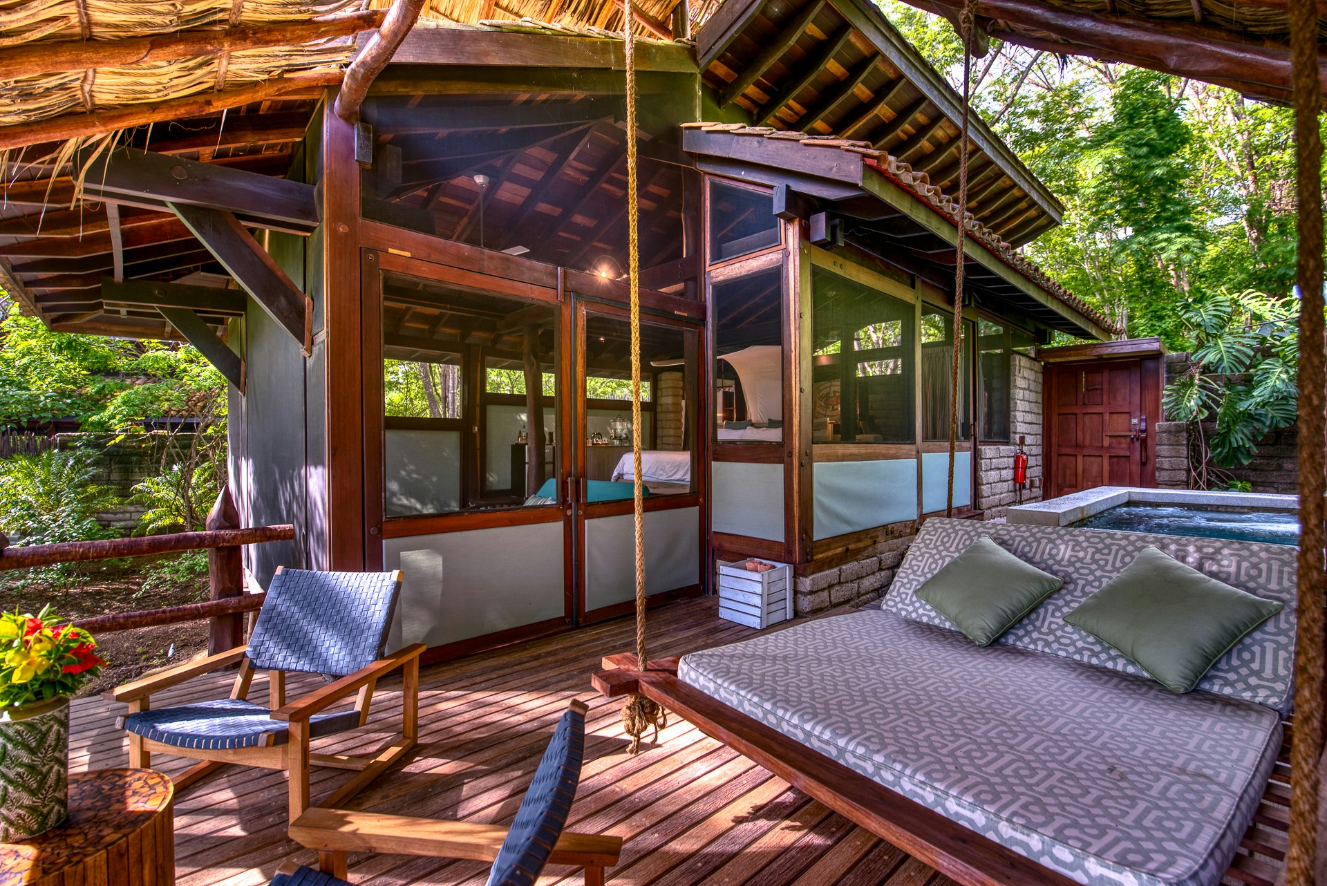 Forest View Bungalow with Plunge Pool - Terrace