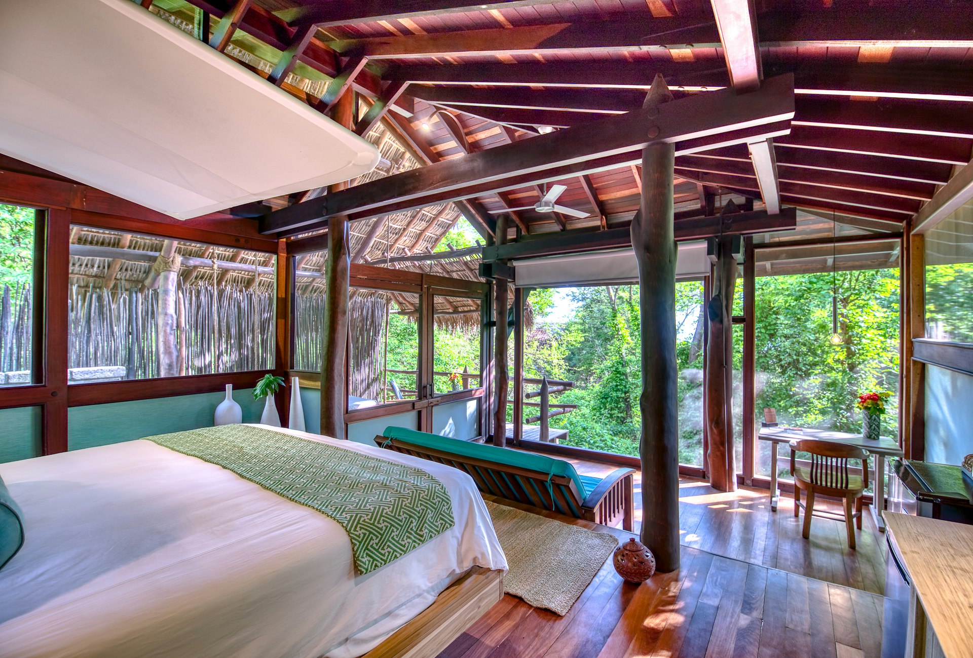 Forest View Bungalow with Plunge Pool - Bedroom