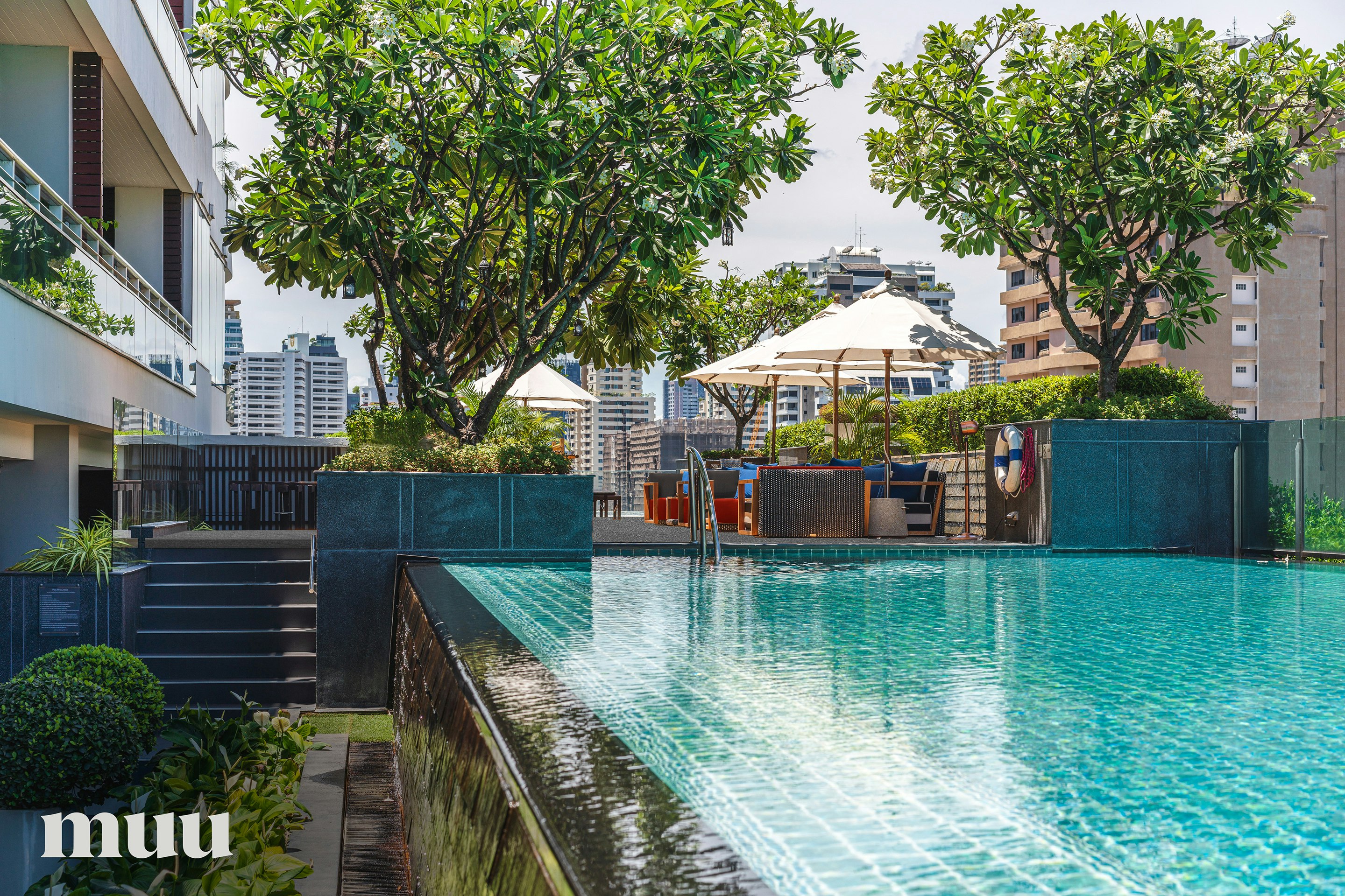 Outdoor Pool with View MUU Bangkok
