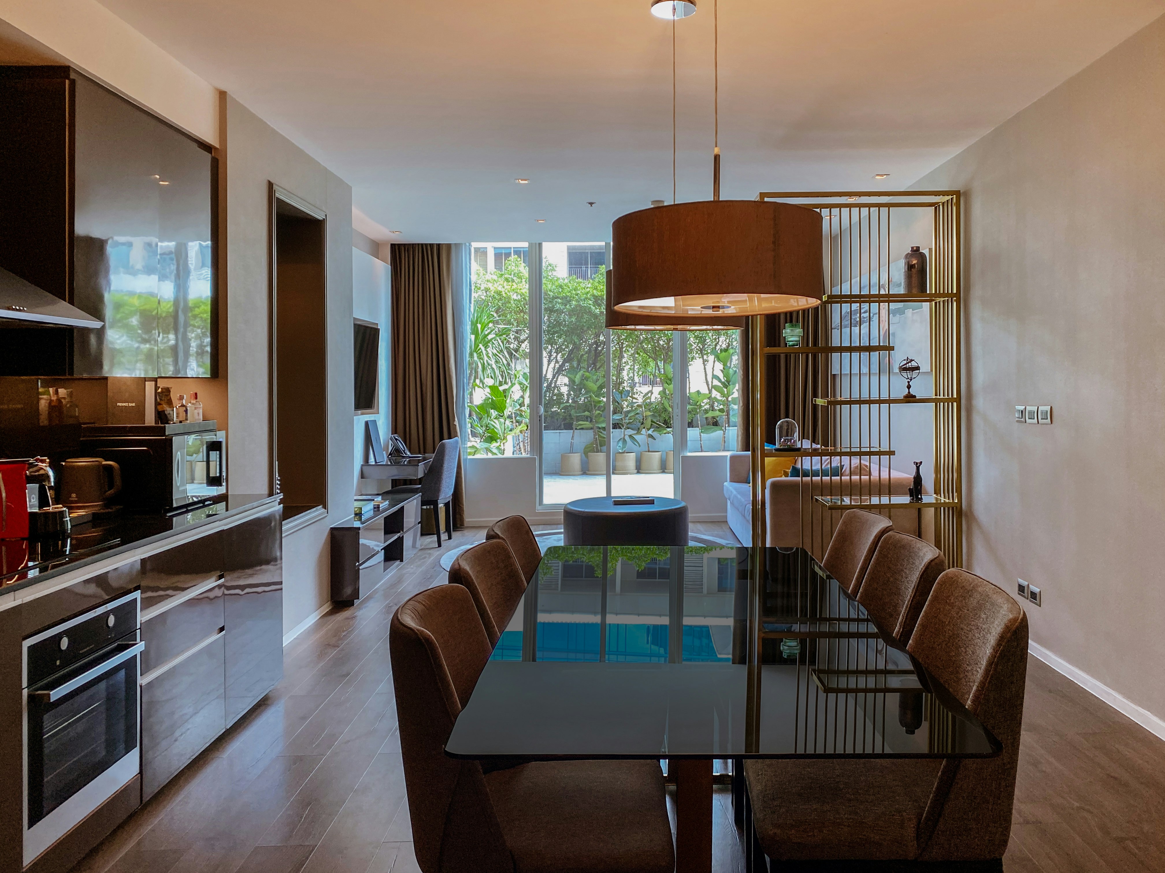 Garden View Two Bedroom Suite with Terrace - Dining Area