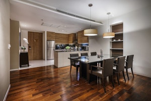 Three Bedroom Suite with Terrace - Dining Area