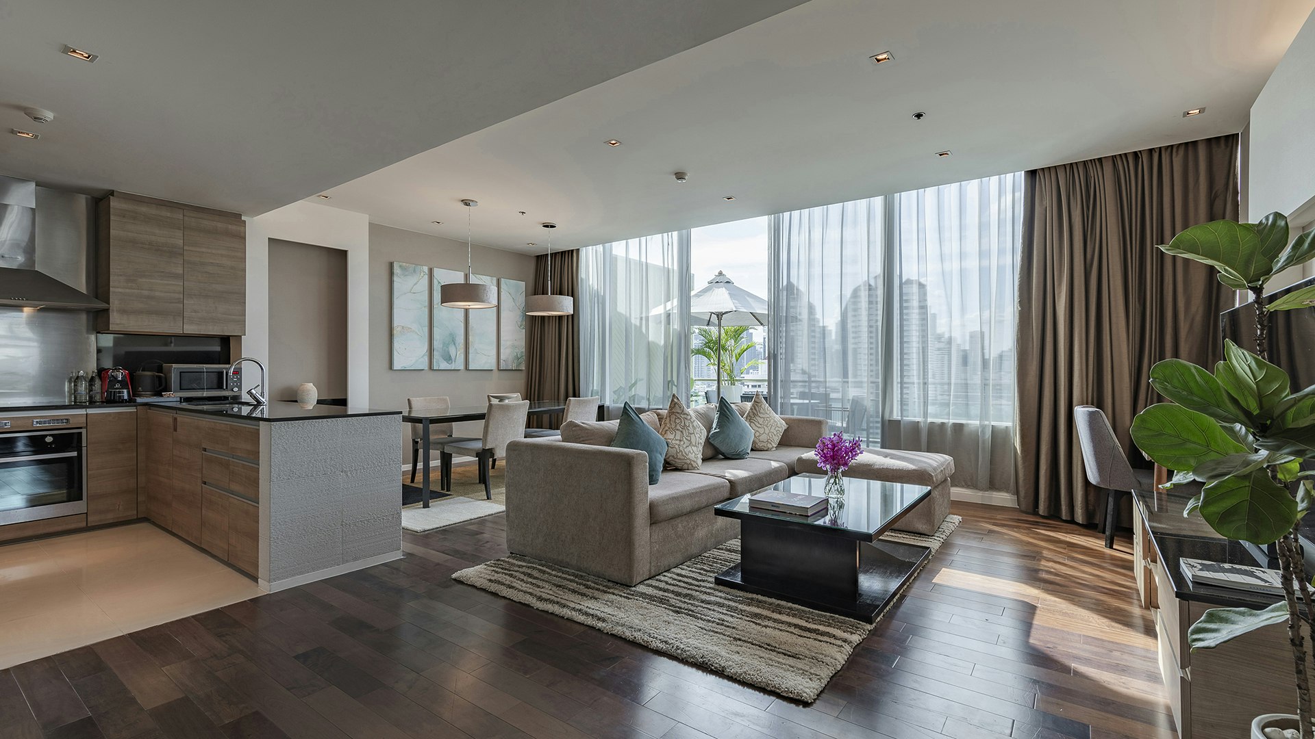 City View Two Bedroom Suite with Terrace DEC