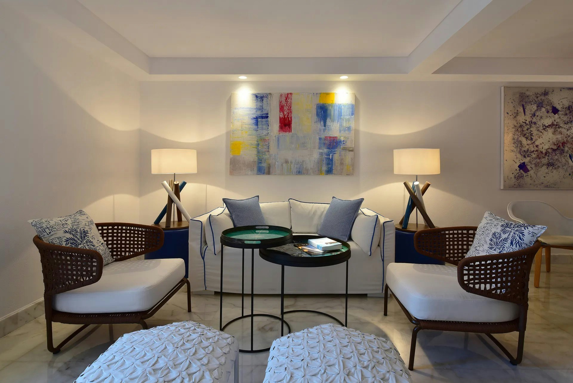 Signature Suite Private Pool - Living Area