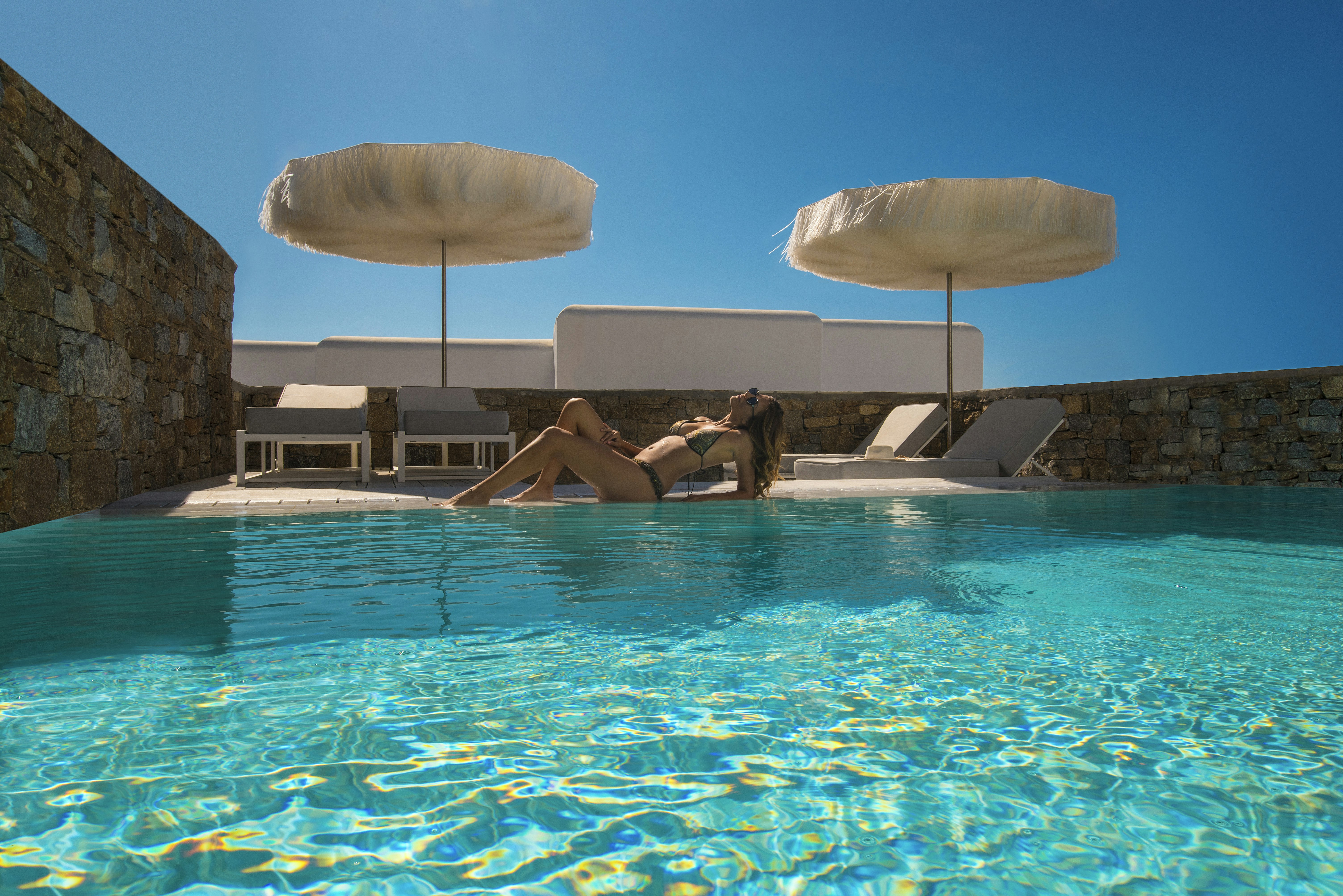 Eccentric Suite Pool Outdoor Area