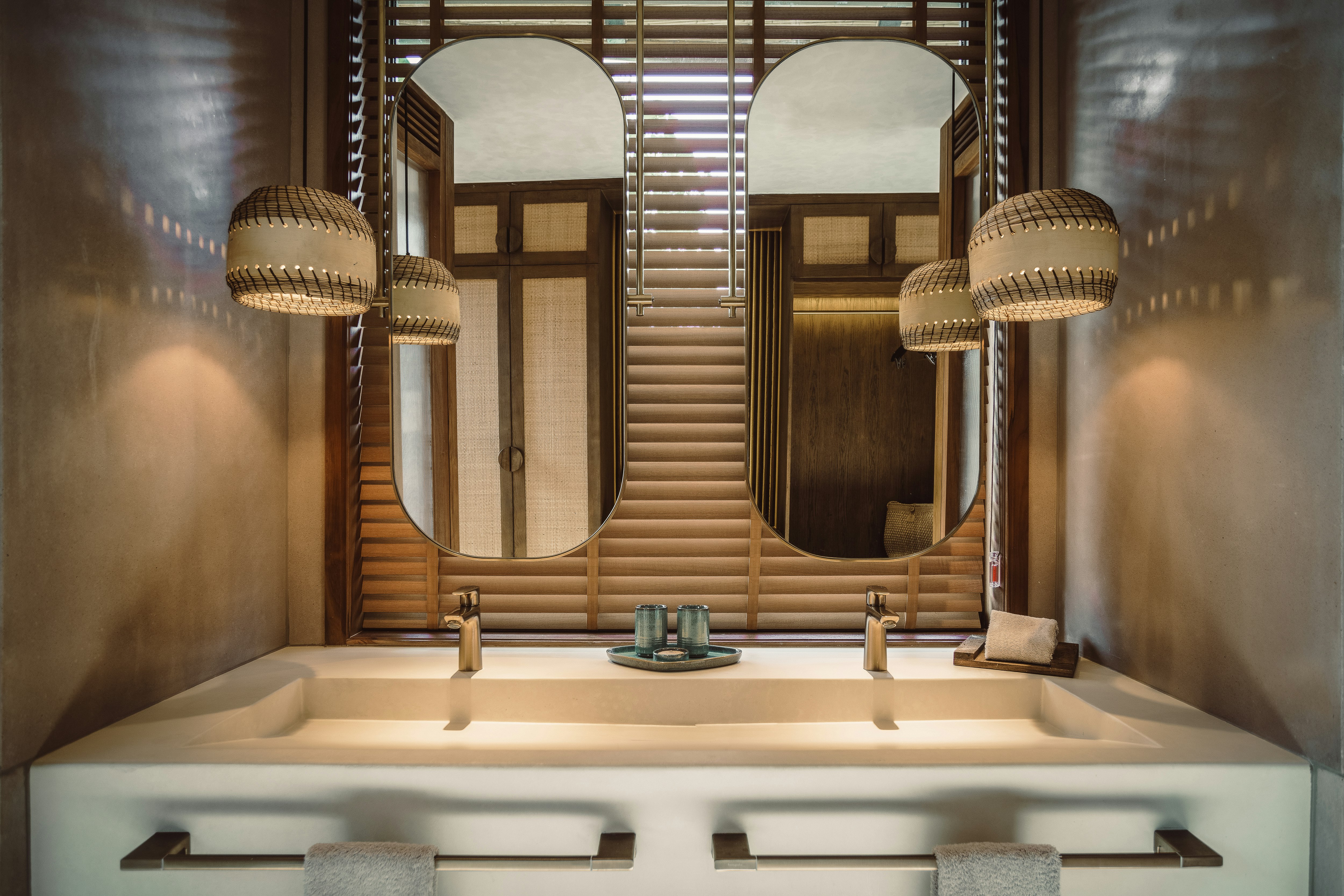 River Family Villa Bathroom Namia River Retreat SLH