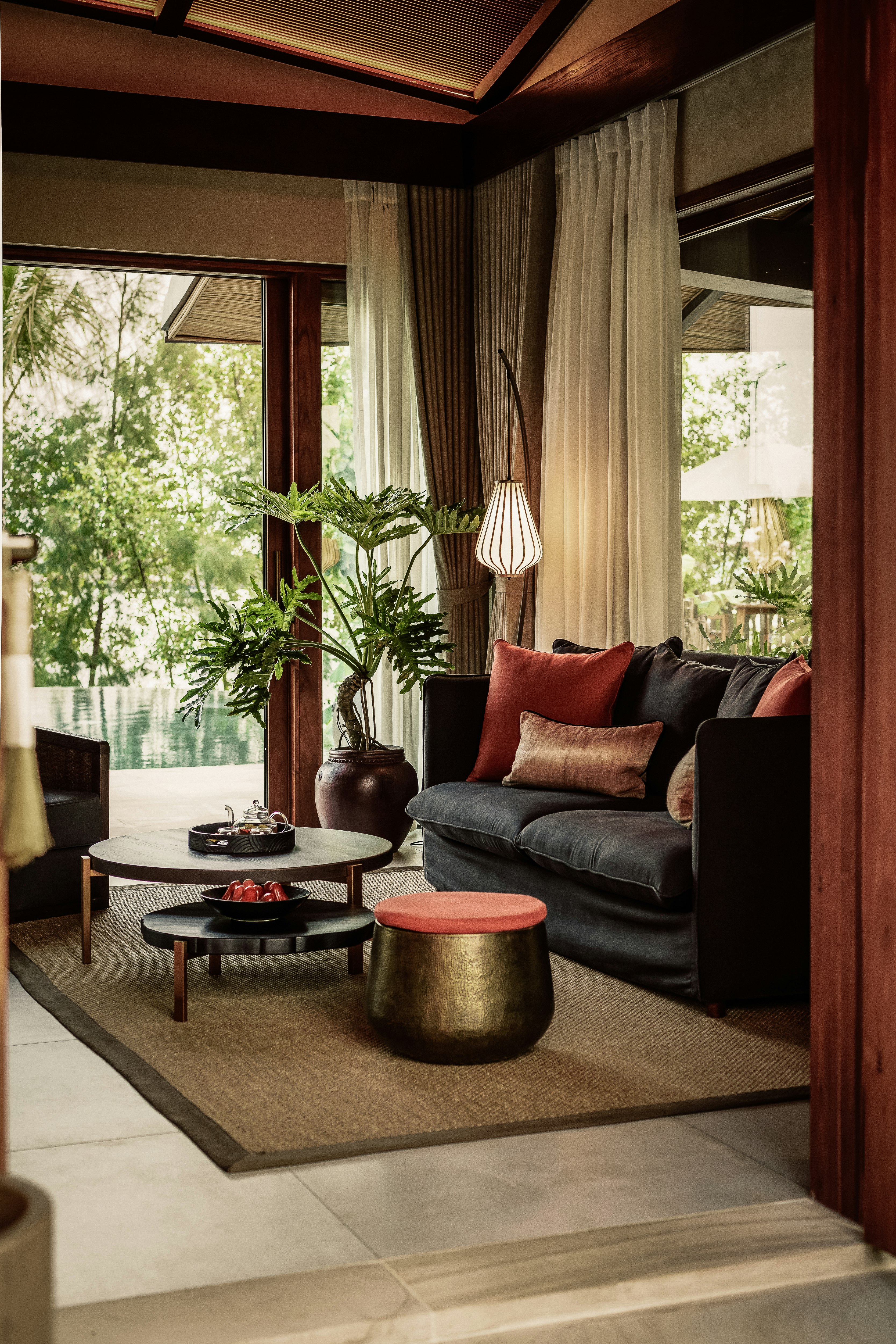 Honeymoon Villa Interior Namia River Retreat SLH