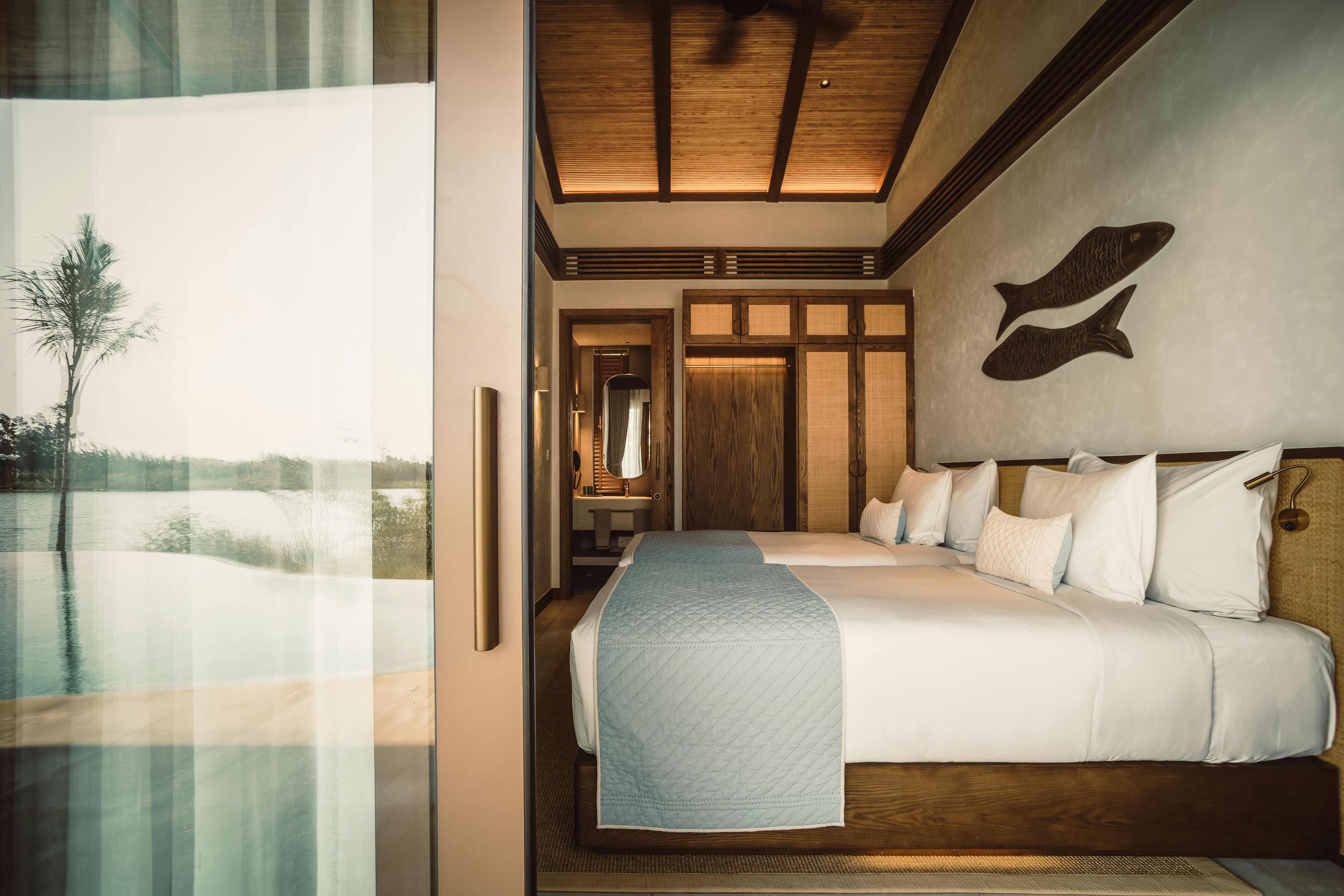 River Family Villa Bedroom Twin Namia River Retreat SLH