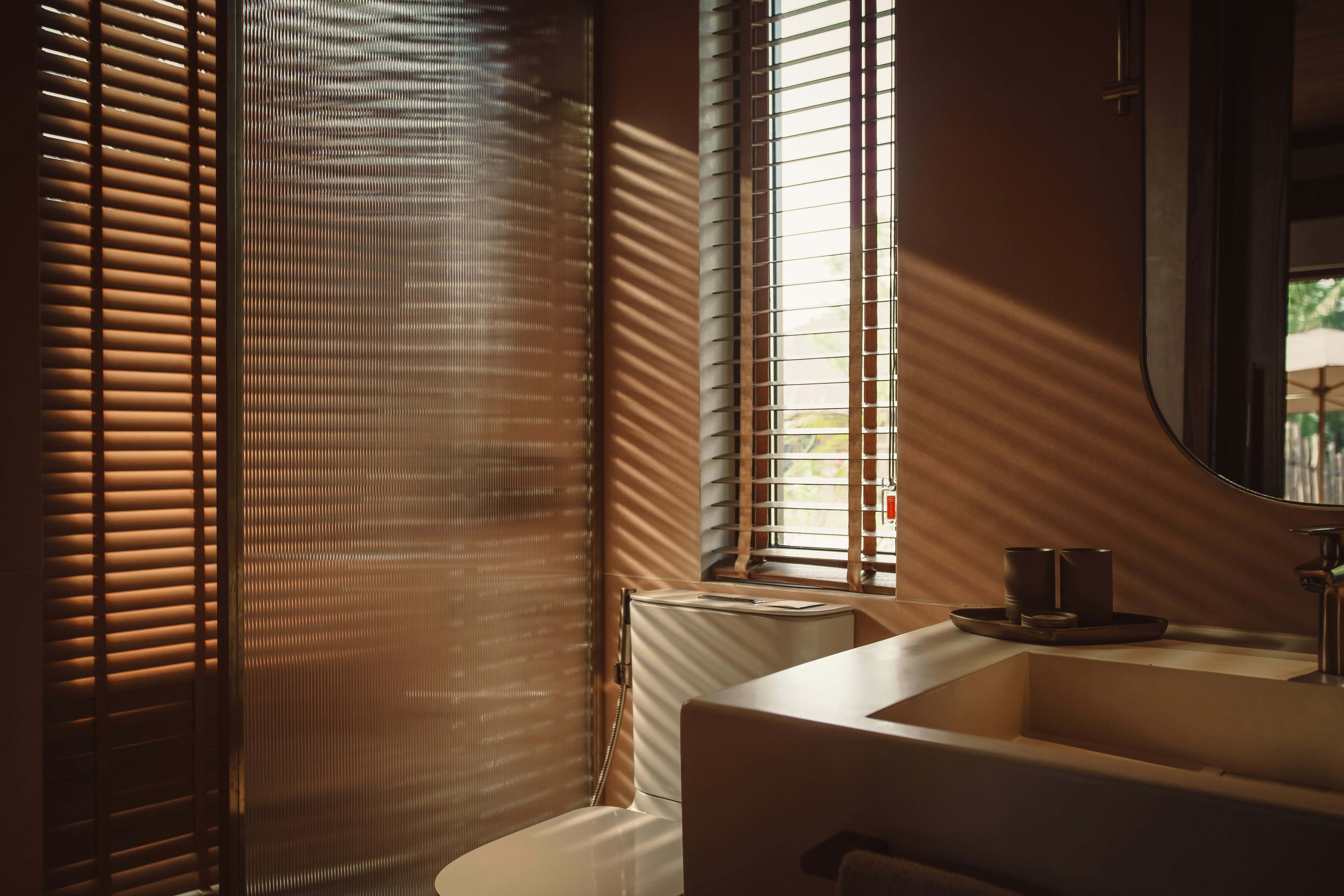 Nipa Family Villa Bathroom Namia River Retreat SLH