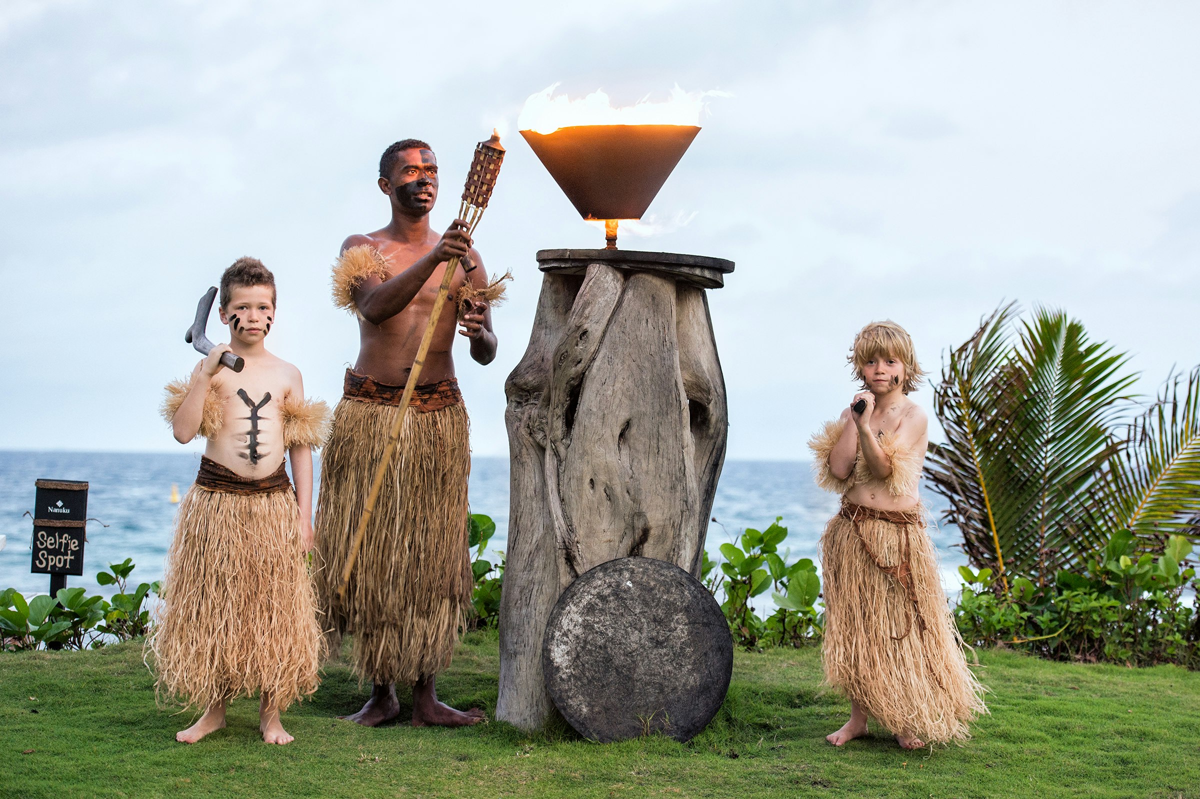 Torch Lighting Ceremony