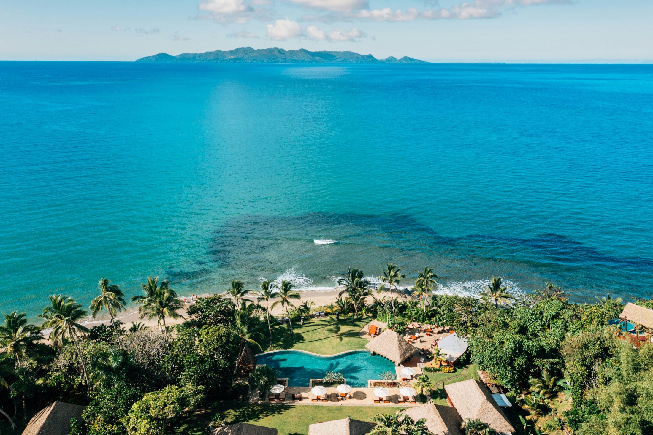 Nanuku Resort - View of the lagoon