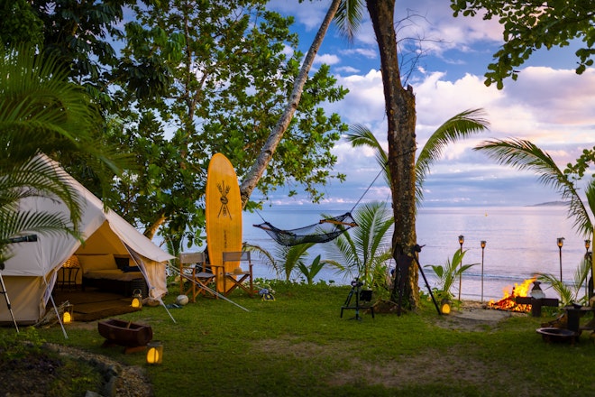 Private Island Beach Glamping Experience