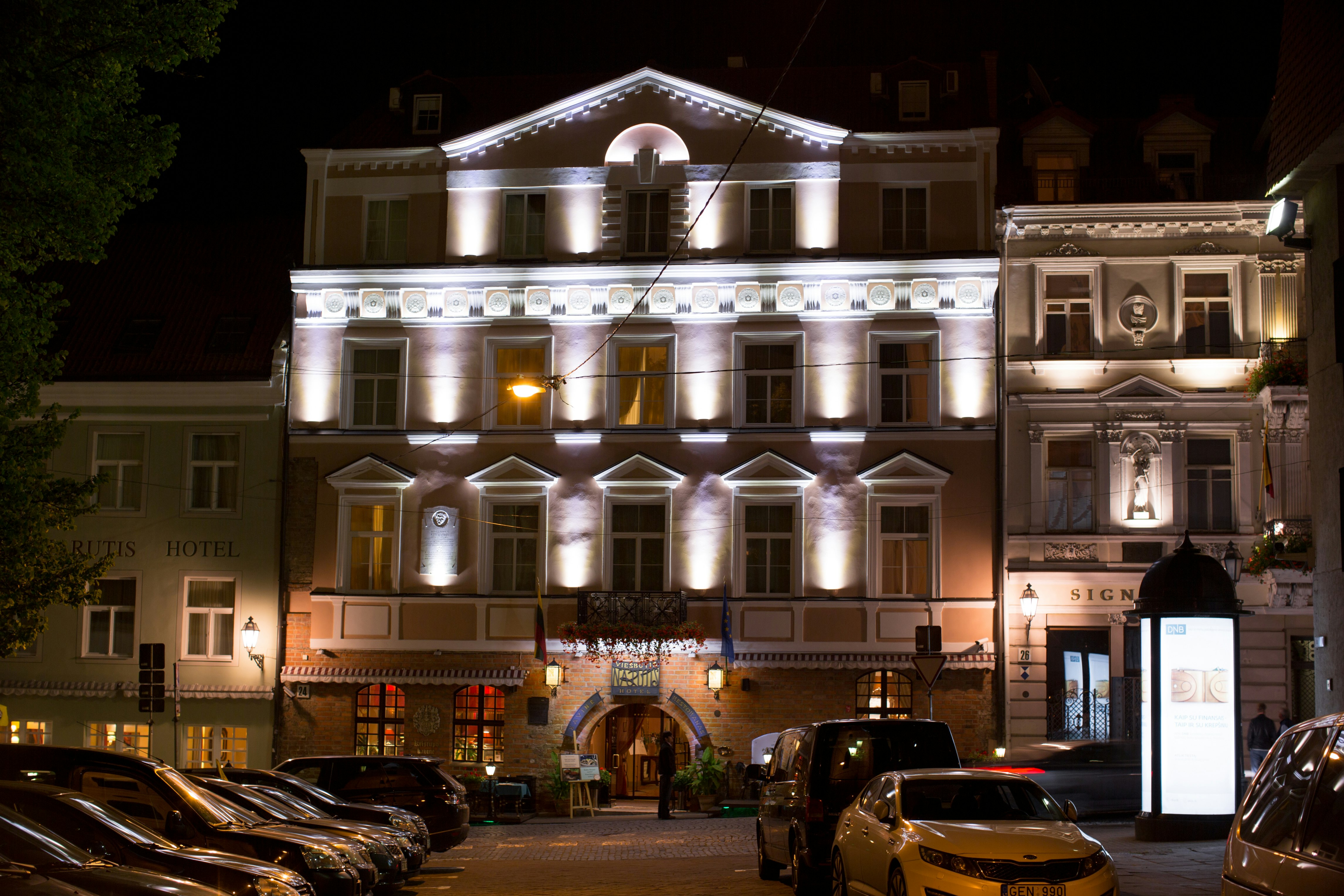 Hotel Exterior - Night