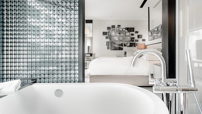 Gabrielle and Camellia - Bedroom