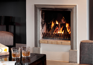 Corner Suite - Fireplace