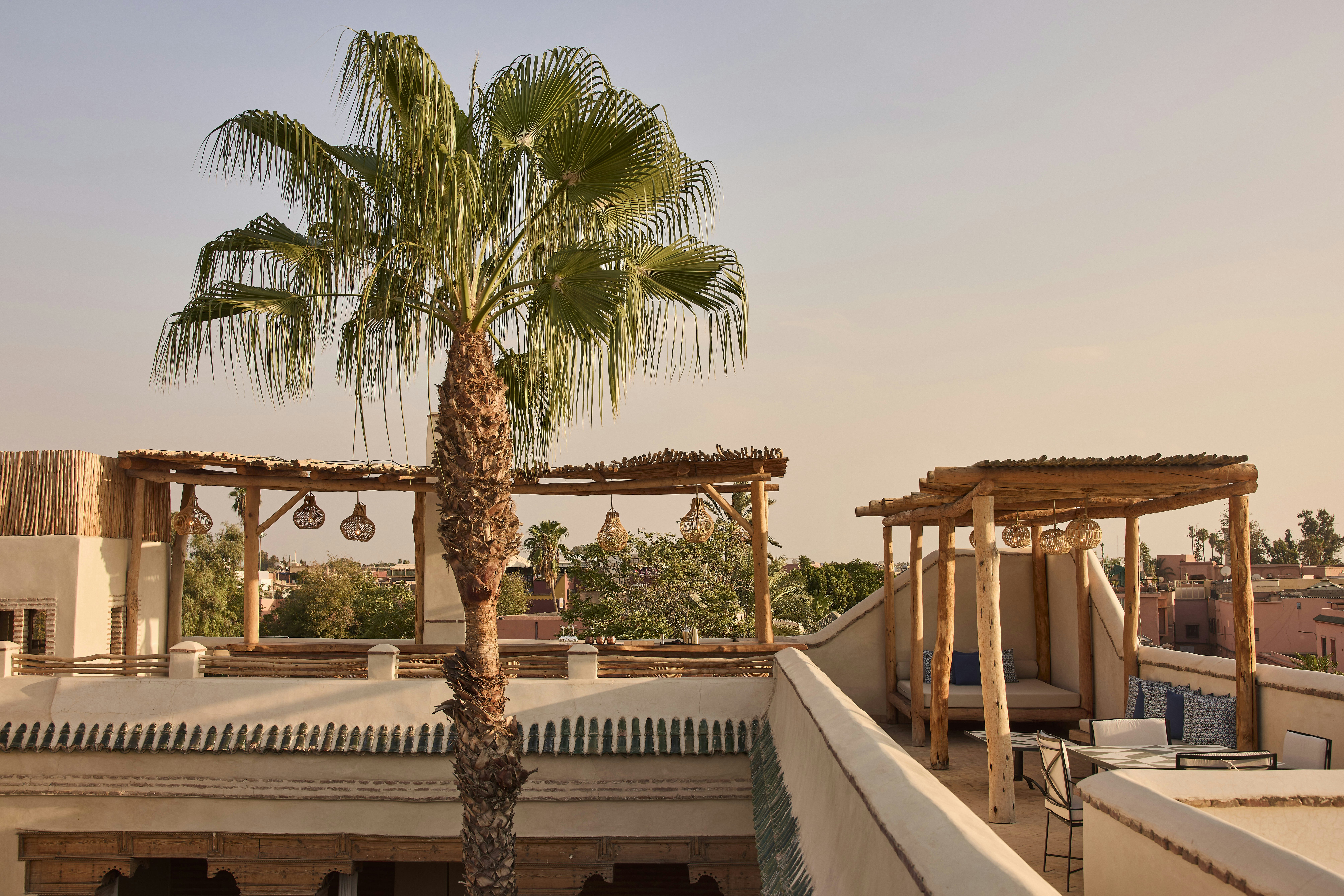 Nobu Riad - Rooftop Dining Area