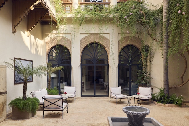Nobu Riad - Courtyard
