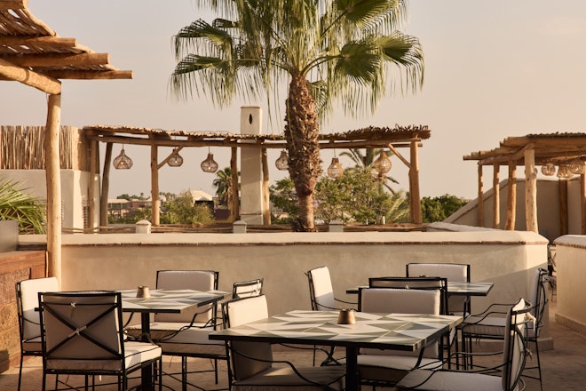 Nobu Riad - Rooftop Dining Area