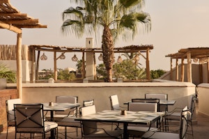 Nobu Riad - Rooftop Dining Area