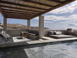 Nomad Suite Sea View, Private Pool and Yard