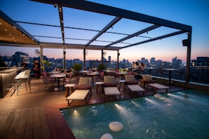 Rooftop by Night