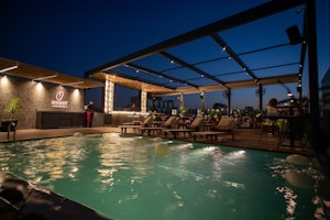 Rooftop by Night