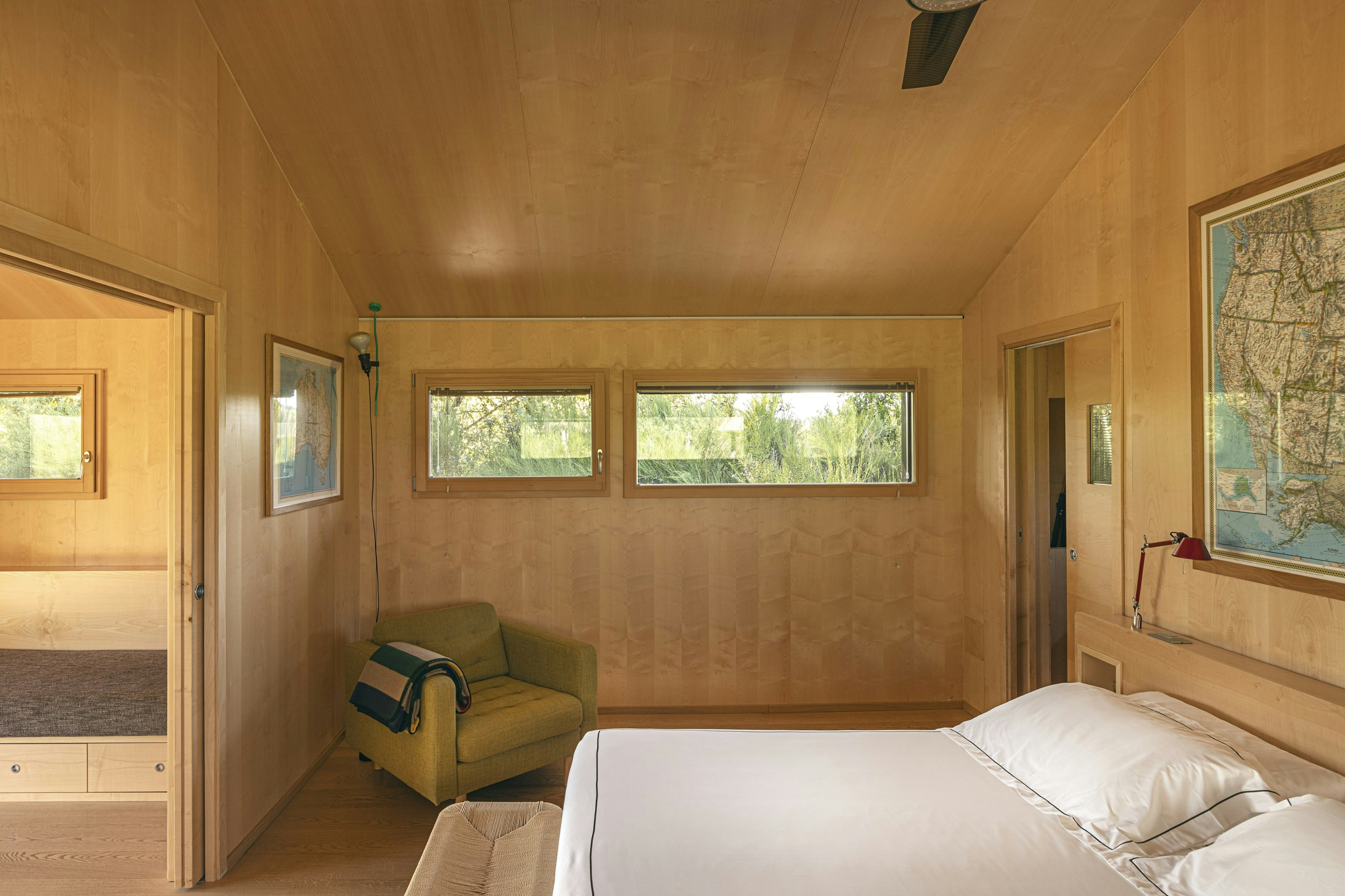 Eco-Lodge Double - Bedroom