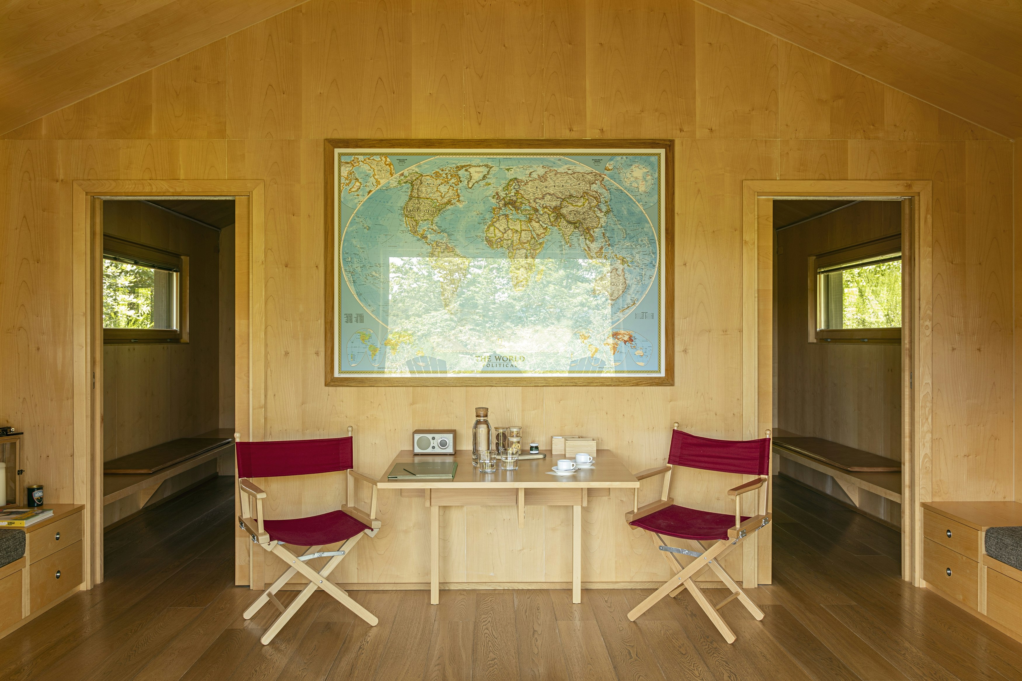 Eco-Lodge Double Twin - Dining Area