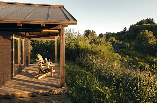 Eco-Lodge Double Twin - Terrace