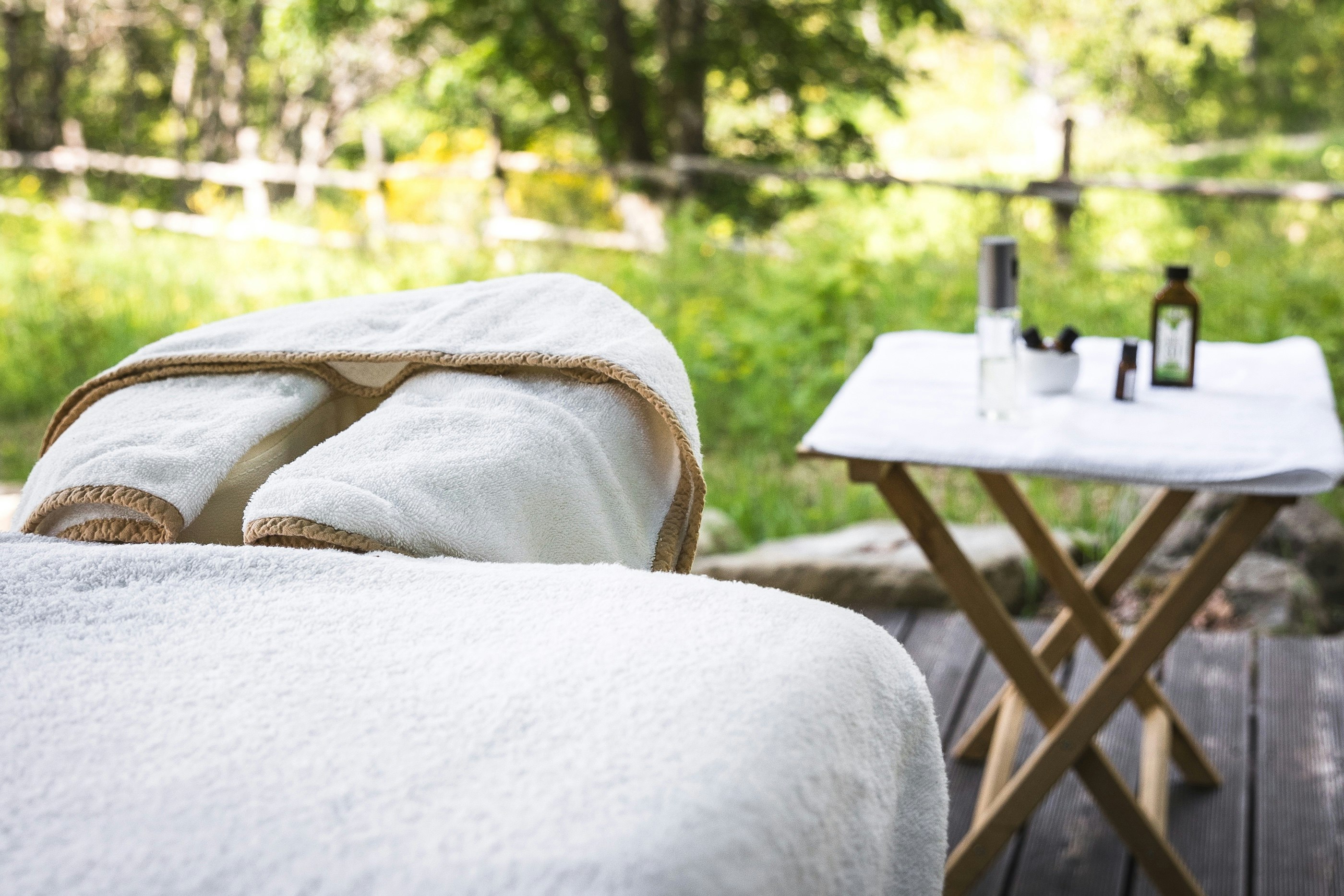 Outdoor Massage Treatment