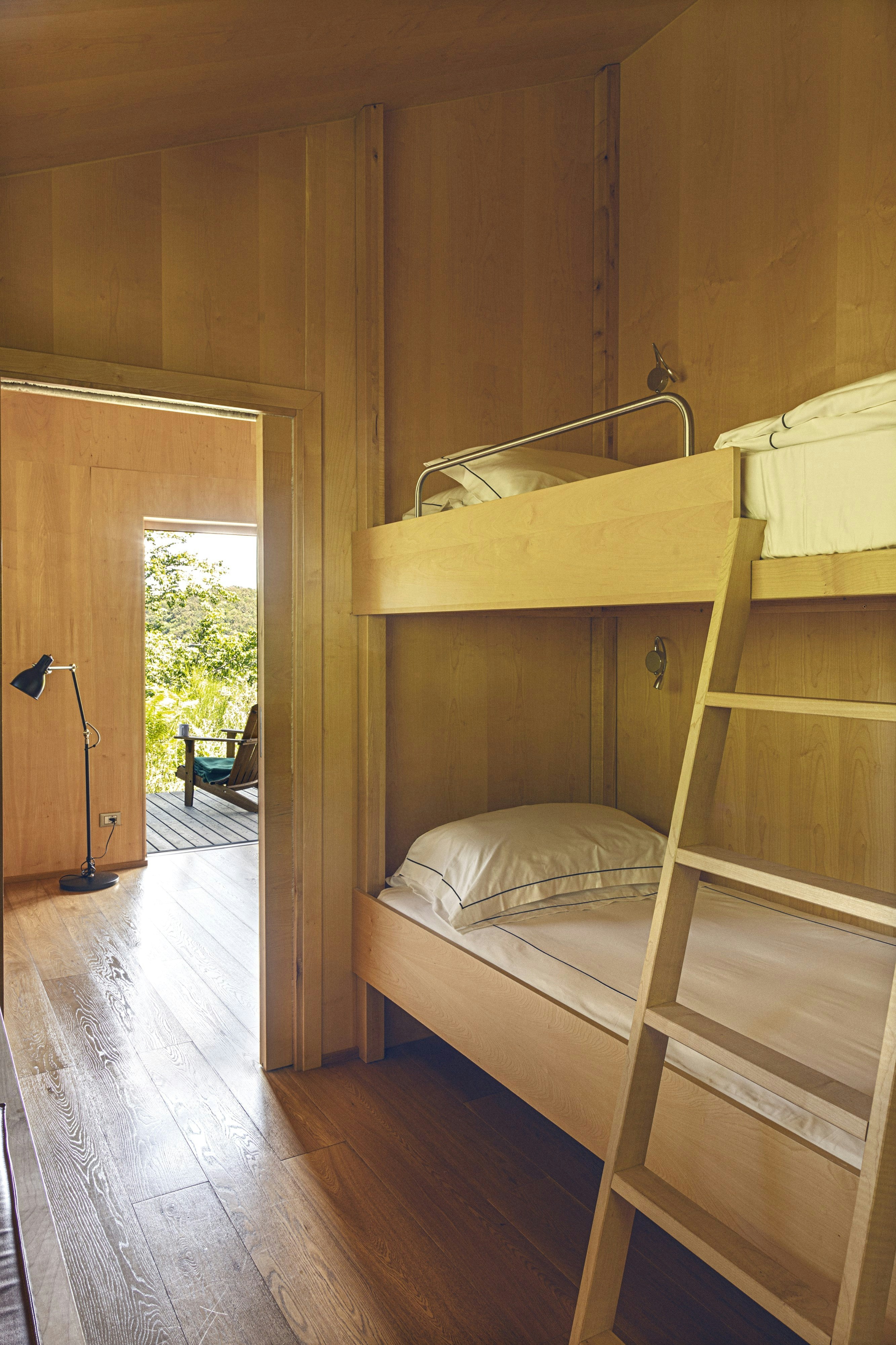 Eco-Lodge Double Twin - Bedroom