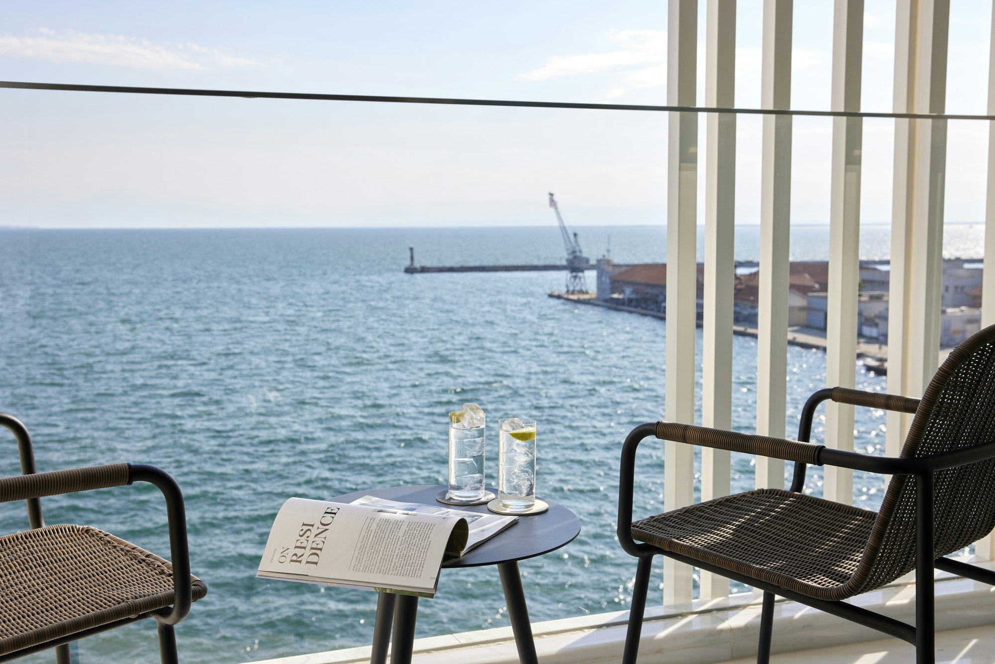Deluxe Seafront Room with Balcony - Balcony