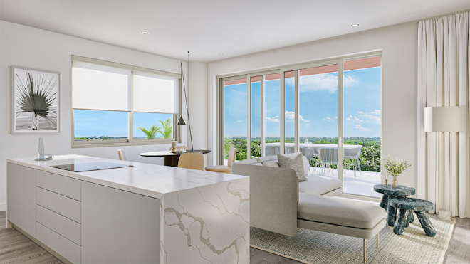 Arise Suite - Kitchen & Living Area