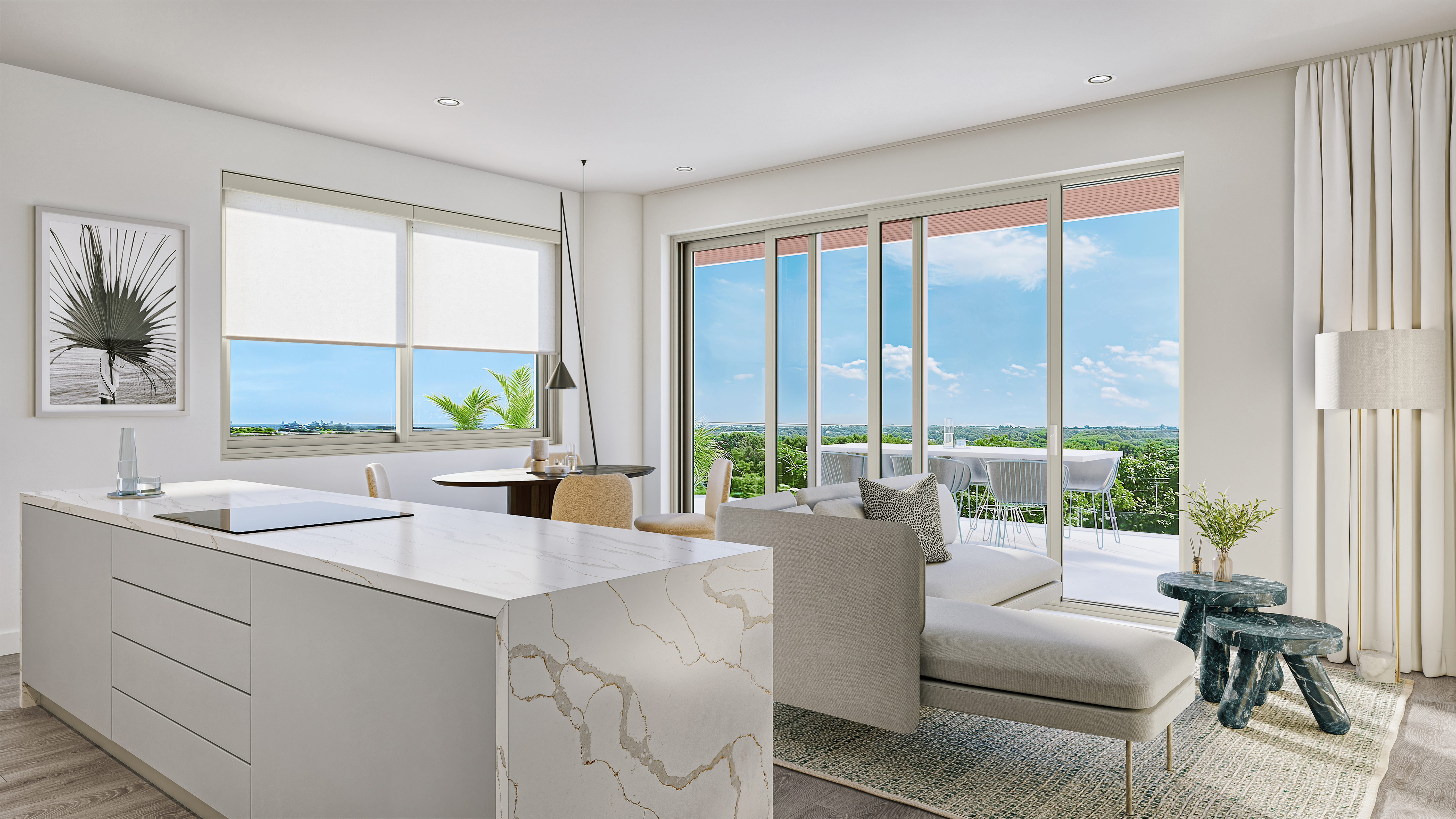 Arise Suite - Kitchen & Living Area