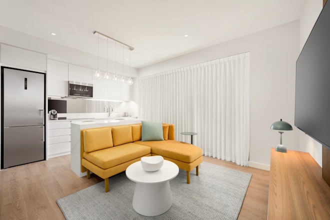 Dawn Suite Dining and Living Area