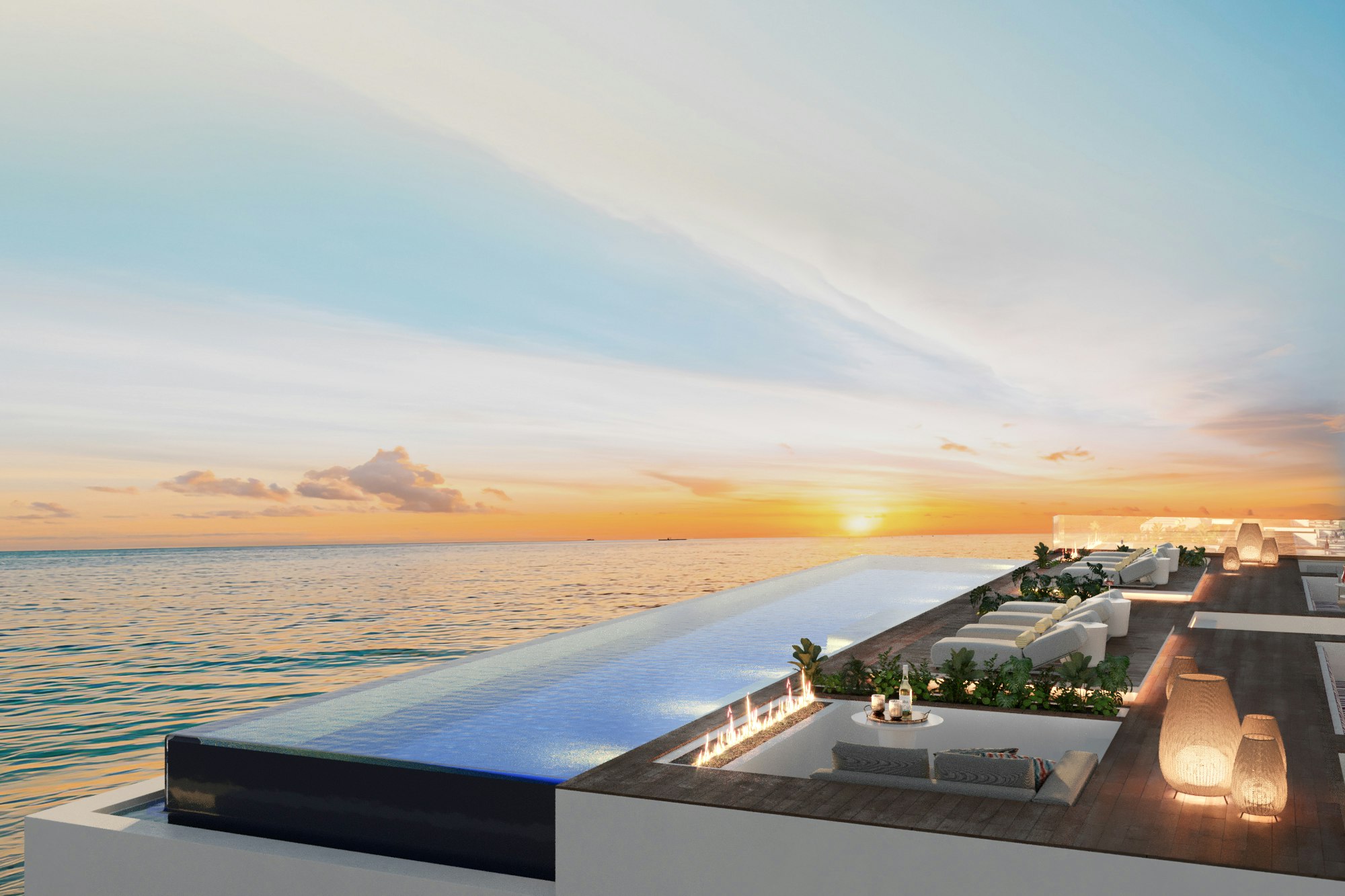 Rooftop Infinity Pool