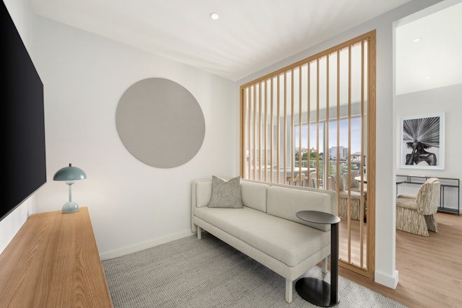 Bloom Suite (Accessible) - Living Area