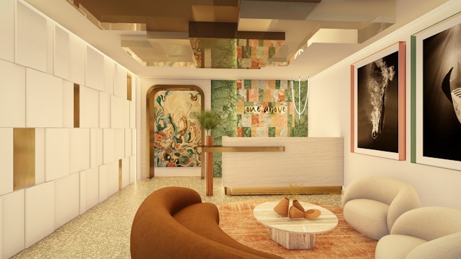 Rooftop Lobby