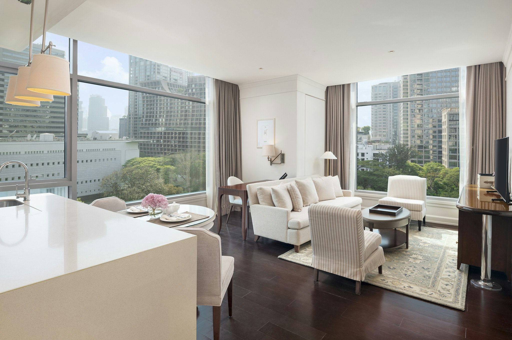 One Bedroom Corner Prestige Living Room