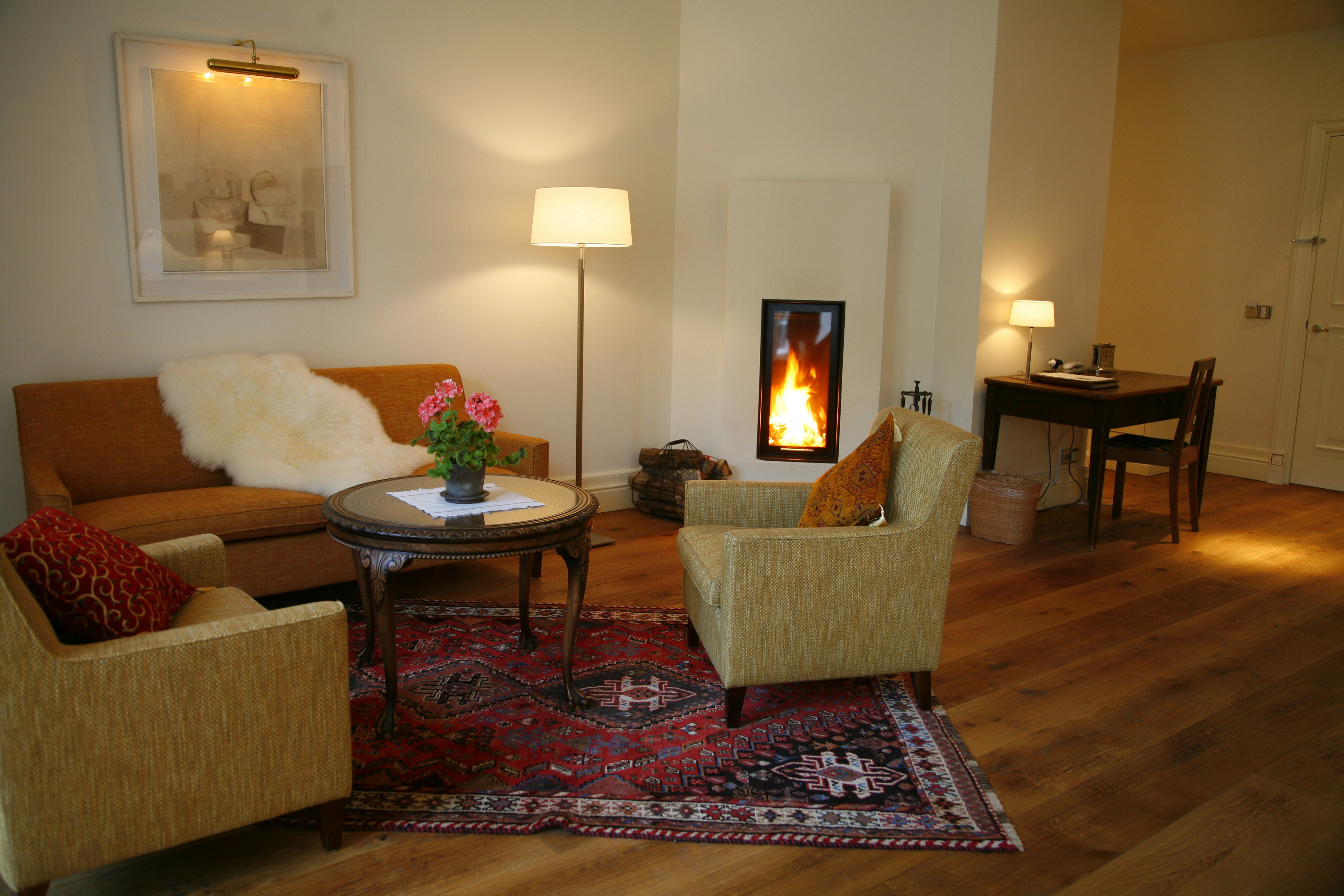 Superior Junior Suite in the Manor House - firepla