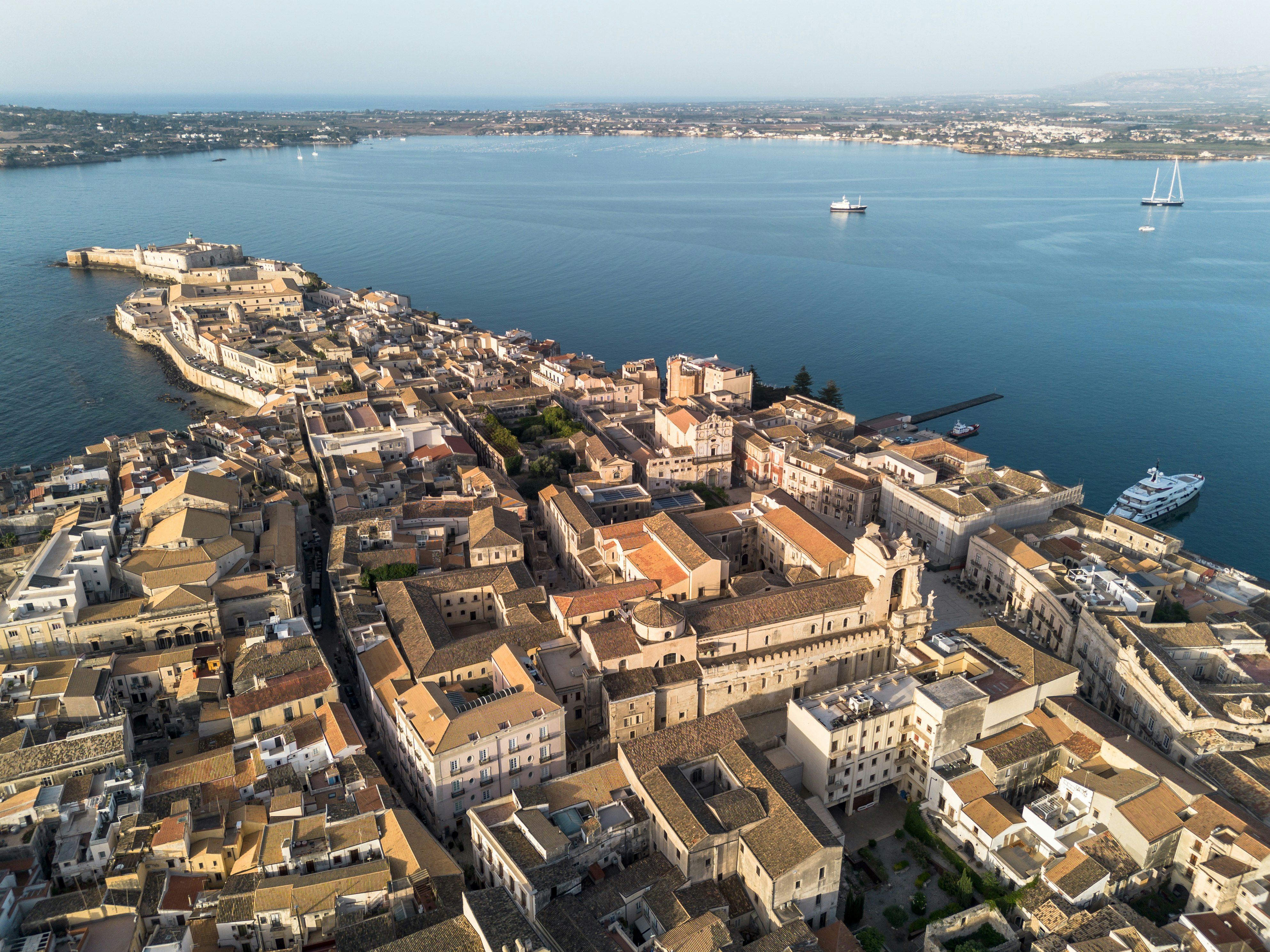 Ortigia Aereal View