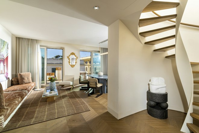 Lateran Gallery Suite - Living Area