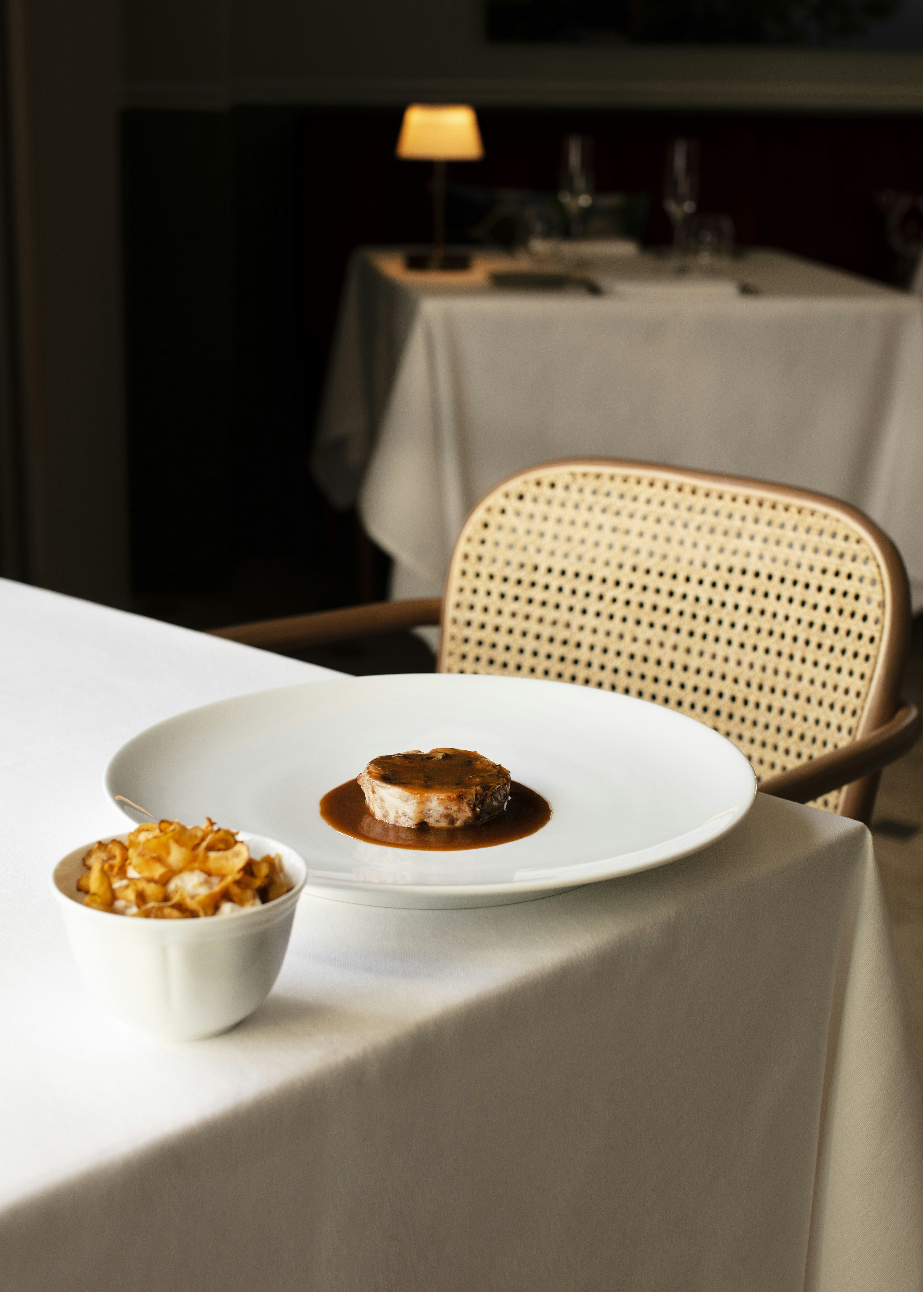 Duck terrine at Palazzo Tiglio Restaurant